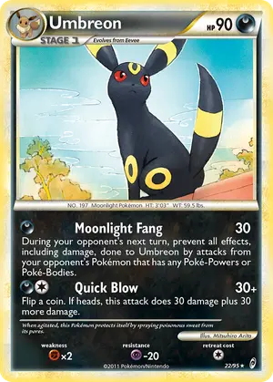 Umbreon 22/95, Call of Legends