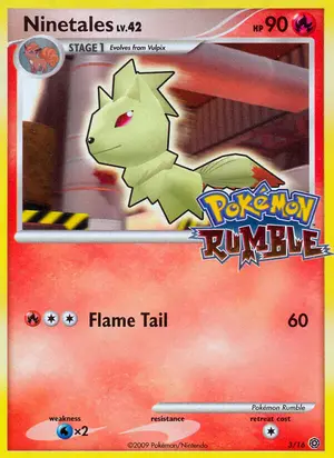 Ninetales 3, Pokémon Rumble