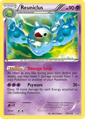 Reuniclus 126/124, Dragons Exalted