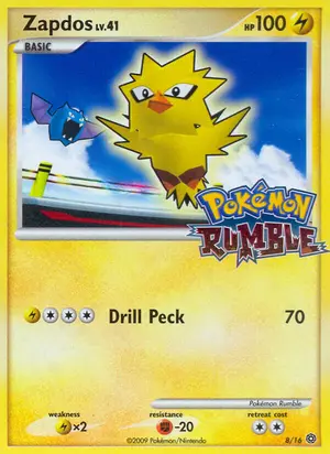 Zapdos 8, Pokémon Rumble