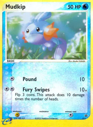 Mudkip 10, Nintendo Black Star Promos