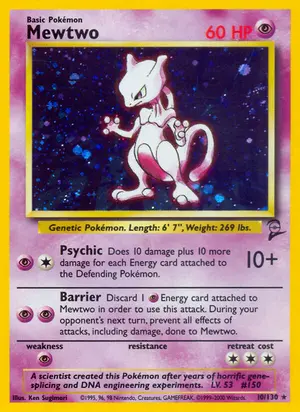 Mewtwo 10, Base Set 2