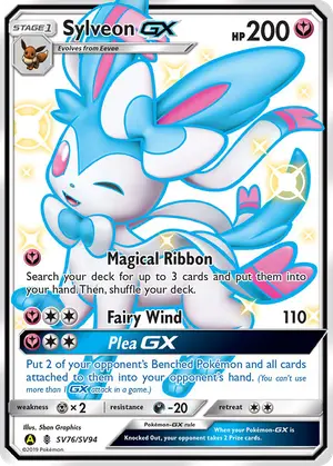 Sylveon GX SV76/SV94, Hidden Fates: Shiny Vault