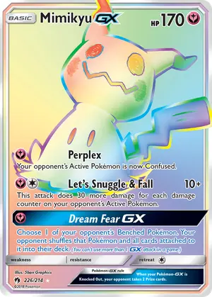 Mimikyu GX 226, Lost Thunder