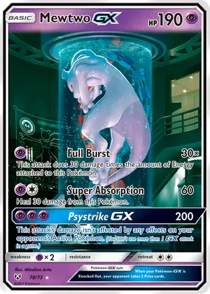 Mewtwo GX Secret Shining 78/73, Shining Legends