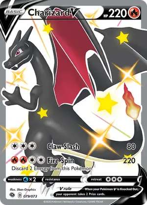 Charizard V Secret 79/73, Champion's Path