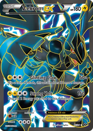 Zekrom EX 97 Full Art 97/99, Next Destinies