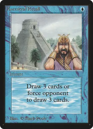 Ancestral Recall 48, Limited Edition Beta
