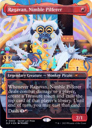 Ragavan, Nimble Pilferer 2, Secret Lair Promo