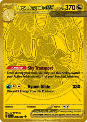 Mega Dragonite ex 295, Ascended Heroes