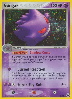 Gengar 5/92, EX Legend Maker