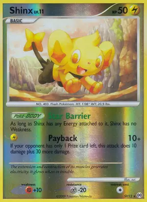 Shinx Shiny SH12, Arceus