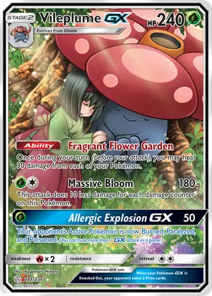 Vileplume GX 211, Cosmic Eclipse