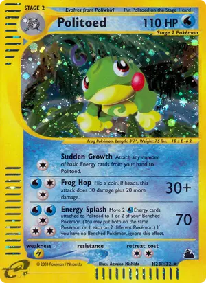 Politoed H23 H23/H32, Skyridge