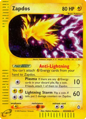 Zapdos H32 H32/H32, Aquapolis
