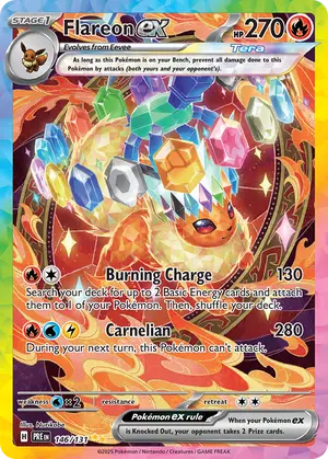 Flareon ex 146, Prismatic Evolutions