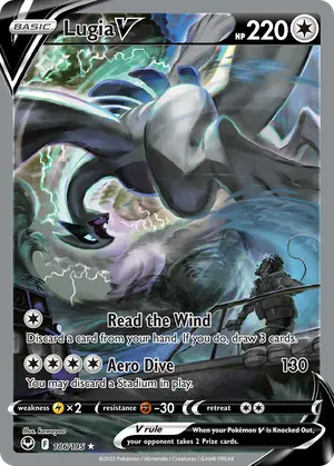 Lugia V 186, Silver Tempest