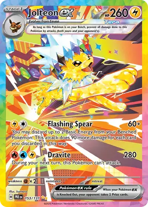 Jolteon ex 153, Prismatic Evolutions
