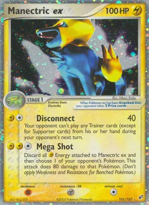 Manectric ex 101/107, EX Deoxys
