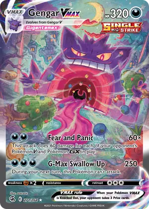Gengar VMAX 271, Fusion Strike
