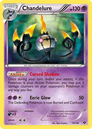 Chandelure Secret 101/99, Next Destinies
