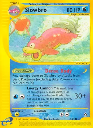 Slowbro 033/147, Aquapolis