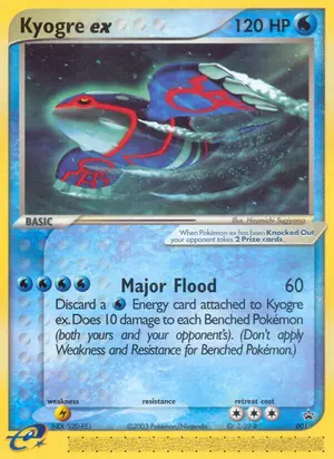 Kyogre ex 1, Nintendo Black Star Promos
