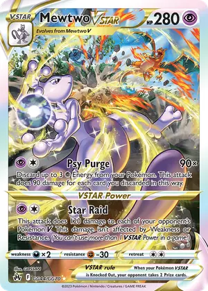 Mewtwo VSTAR GG44/GG70, SWSH: Crown Zenith: Galarian Gallery
