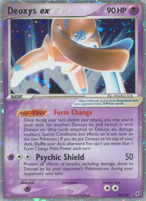 Deoxys ex Defense Forme 99/107, Deoxys