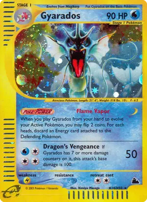 Gyarados H10 H10/H32, Skyridge