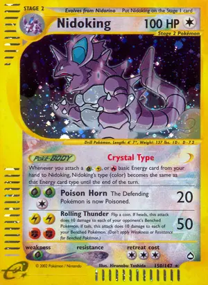 Nidoking 150 150/147, Aquapolis