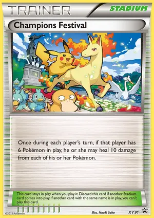 Champions Festival 2015 Staff XY91, XY Promos