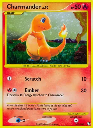 Charmander 101/100, Stormfront