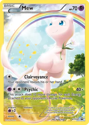 Mew XY110 XY110, XY Promos