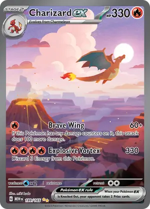 Charizard ex 199, 151