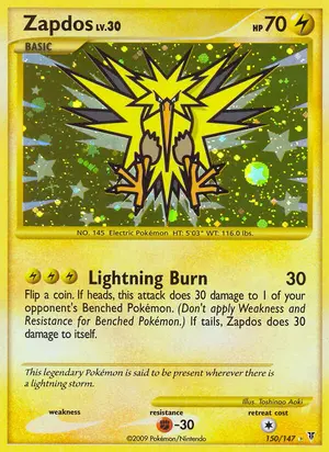 Zapdos 150 150, Supreme Victors