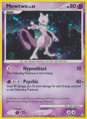 Mewtwo 11/146, Legends Awakened