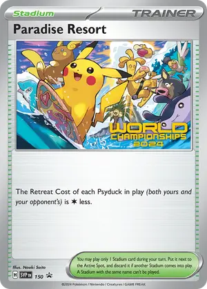 Paradise Resort 150, Scarlet & Violet Black Star Promos