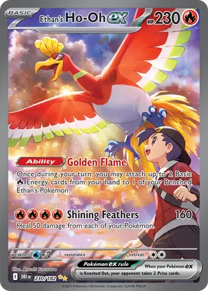 Ethan's Ho-Oh ex 230, Destined Rivals