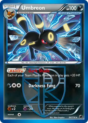 Umbreon Team Plasma 64/116, Plasma Freeze