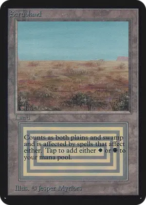 Scrubland 281, Limited Edition Alpha
