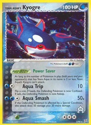 Team Aquas Kyogre 3/95, EX Team Magma vs Team Aqua