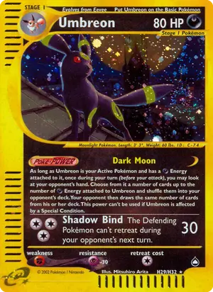 Umbreon H29 H29/H32, Aquapolis