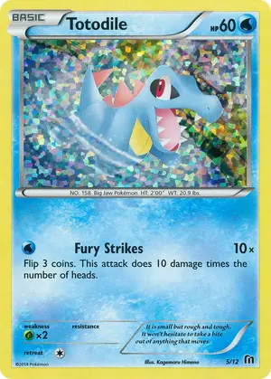 Totodile 5, McDonald's Collection 2016