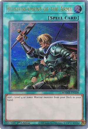 Reinforcement of the Army Ultra Pharaohs Rare MAMA-EN108, Magnificent Mavens