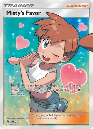 Mistys Favor Full Art 235/236, SM - Unified Minds