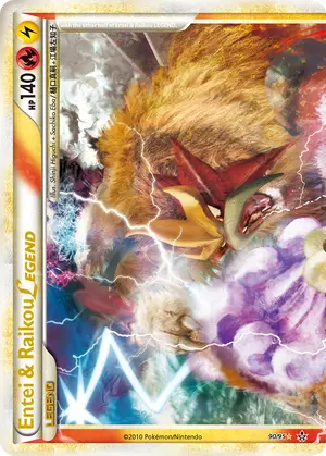 Entei & Raikou LEGEND 90, HS—Unleashed