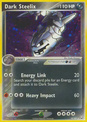 Dark Steelix 10/109, EX Team Rocket Returns