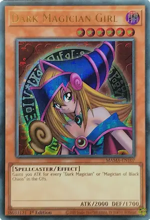 Dark Magician Girl Ultra Pharaohs Rare MAMA-EN107, Magnificent Mavens