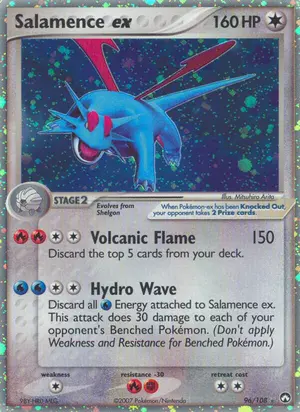 Salamence ex 96/108, EX Power Keepers